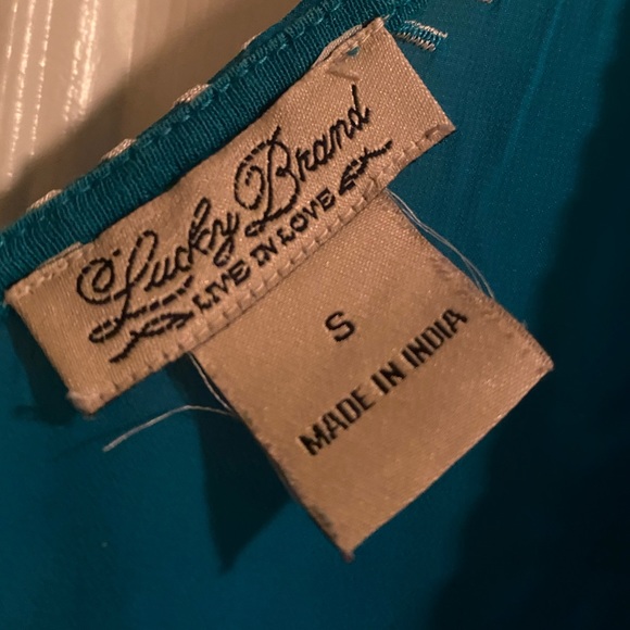 Embroidered Tank Top by Lucky Brand - Picture 3 of 3